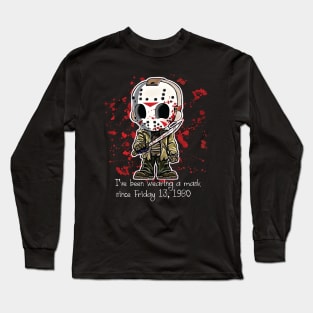 Jason Wearing a Mask since 1980 Long Sleeve T-Shirt